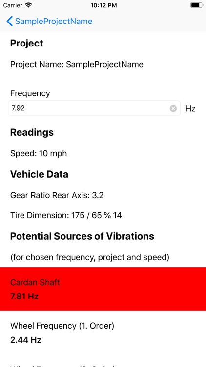 Vibration Detection
