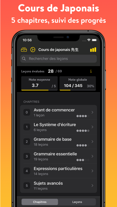 Screenshot #2 pour Apprendre le Japonais: Sensei