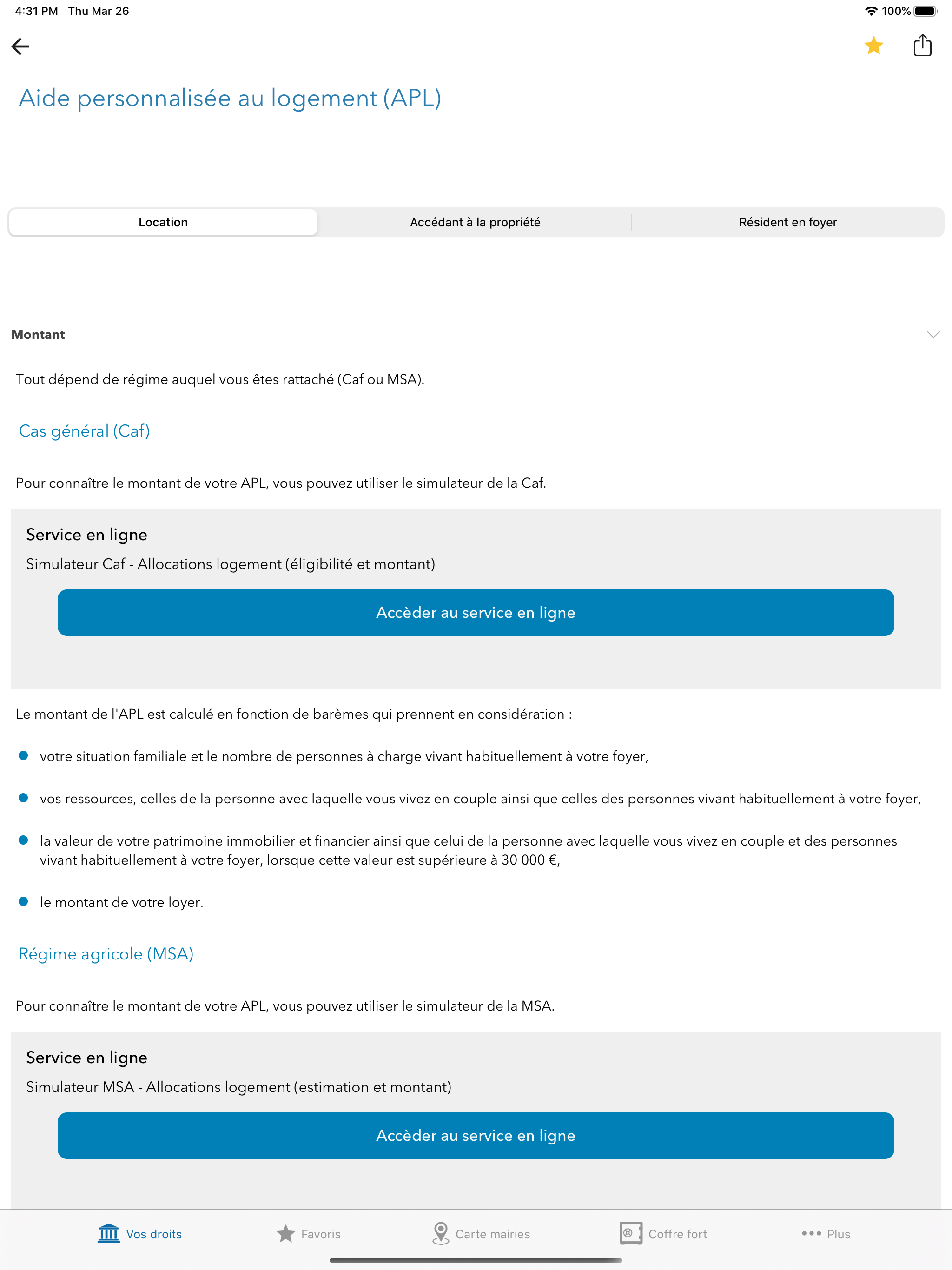 Mes démarches administratives