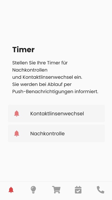 Lens Timer Screenshot