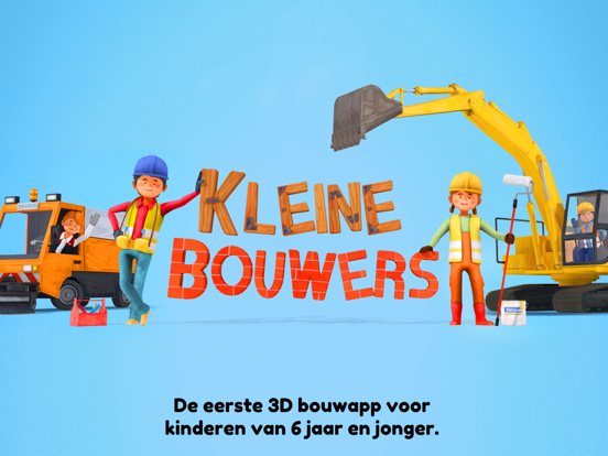 Kleine Bouwers iPad app afbeelding 1