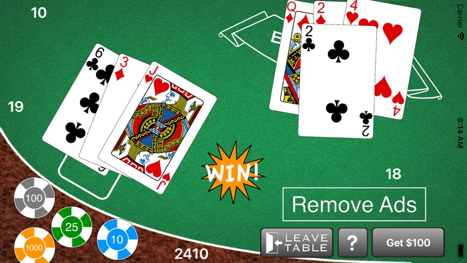 Blackjack - Casino Style 21 - 1.6 - (iOS)