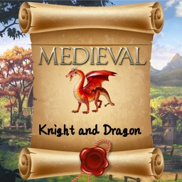 Medieval knights and dragons