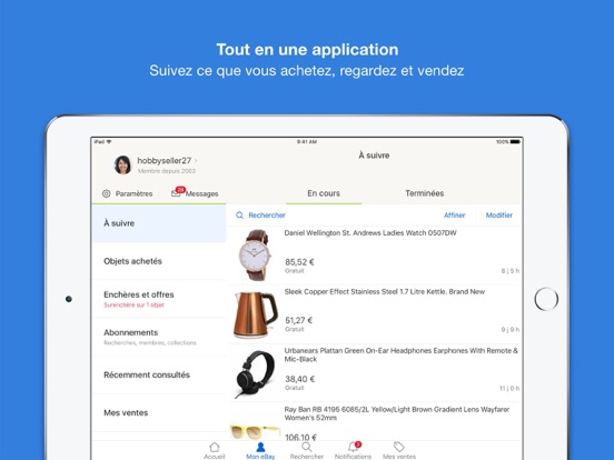 eBay : pour acheter et vendre eBay : pour acheter et vendre
