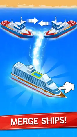 Game screenshot Merge Ship - Idle Tycoon Game mod apk