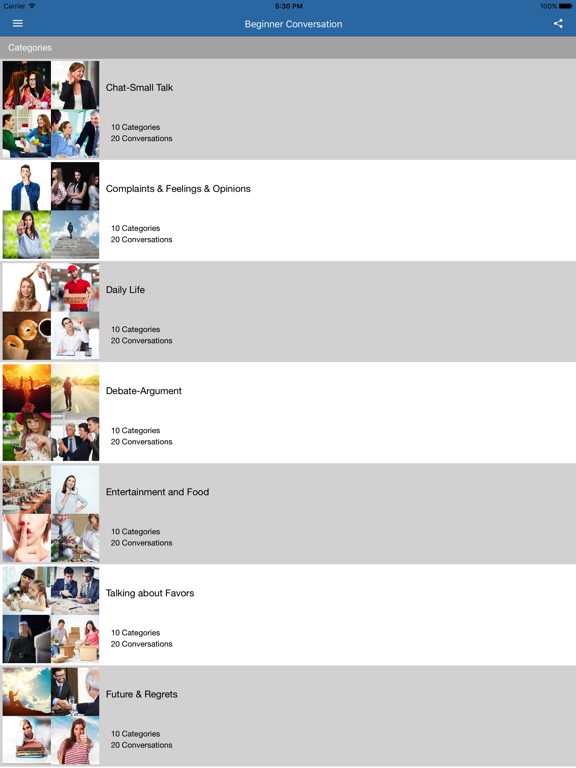 Screenshot #5 pour Speaking English Practice