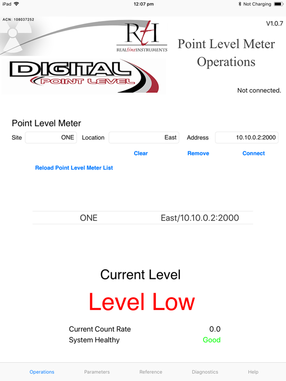 Screenshot #4 pour RTI Point Level Meter