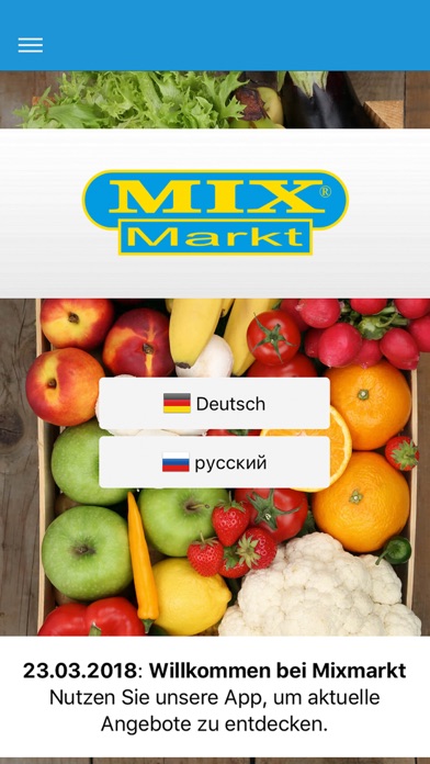 Mix Markt Deutschland Screenshot