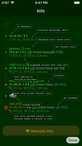 Nice Trace - Tracerouteのおすすめ画像5