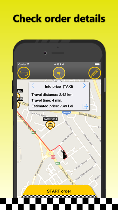 TIN TAXI Client screenshot 4