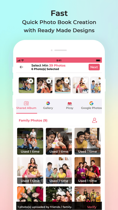 Picsy - Photo Books & Canvas Screenshot