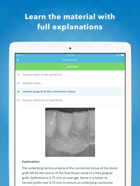 Screenshot #6 pour NBDE Part 2: Dental Boards Q&A