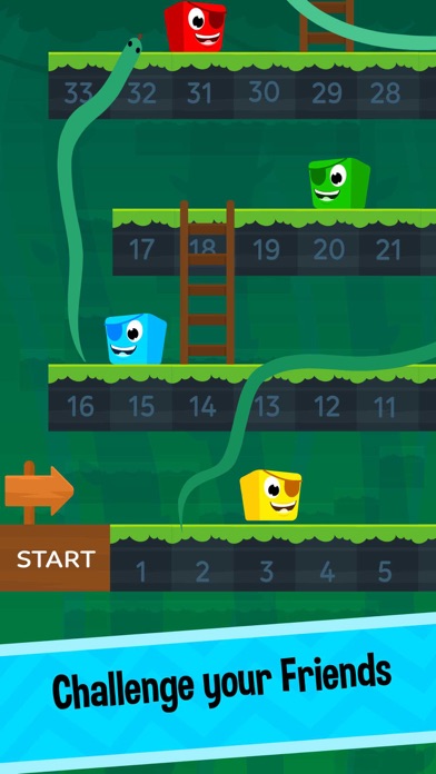 Snakes and Ladders # Screenshot