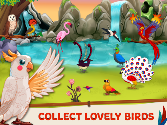 Bird Land: Animal Fun Games 3Dのおすすめ画像1