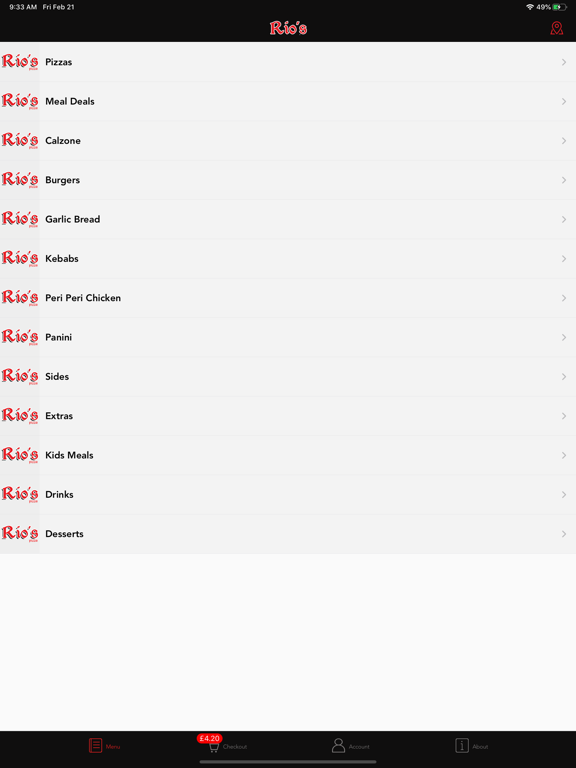 Screenshot #5 pour Rio's Pizzeria