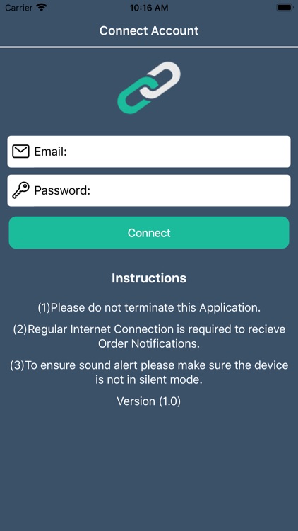 Online Order Notification