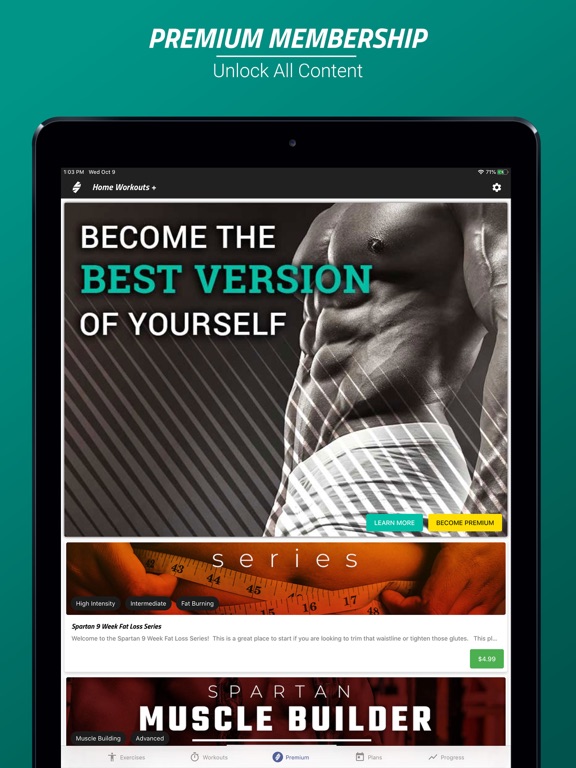 Screenshot #5 for Spartan Home Workouts - Pro