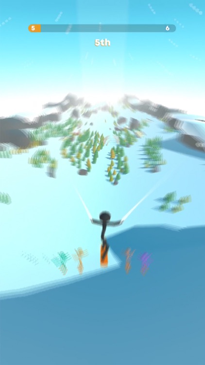 Stickman Snow Ride