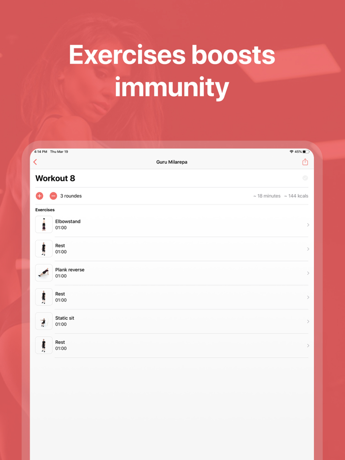 Workout - HIIT training and WOD