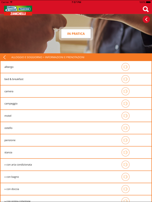 Screenshot #5 pour Parole in viaggio - Francese