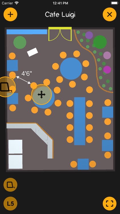 K.I.S.S. Room Layout