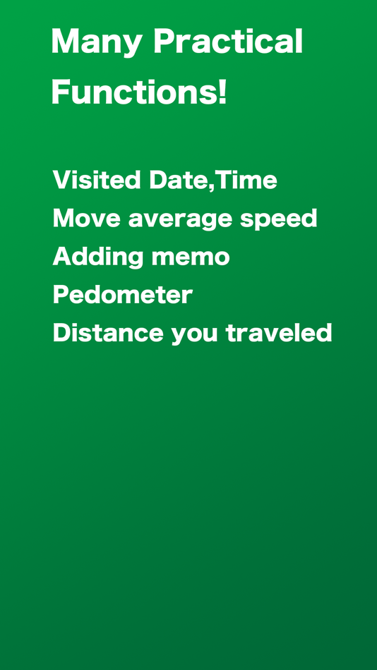 #3. LogMyPlace-GPS location logger (iOS) بواسطة: Tsuneki Kamura