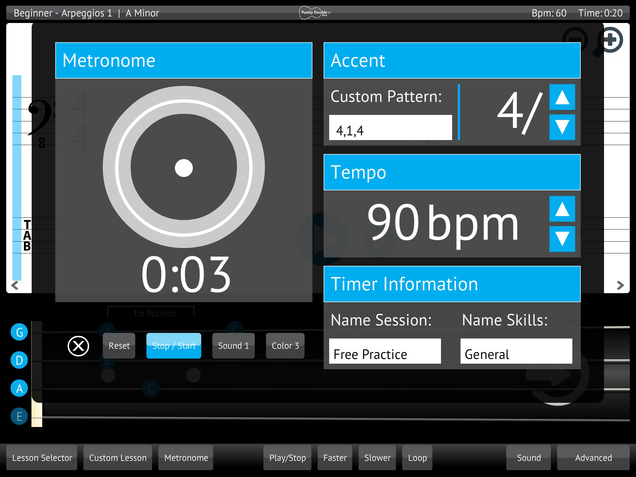 Double Bass Lessons & Learn screenshot 3