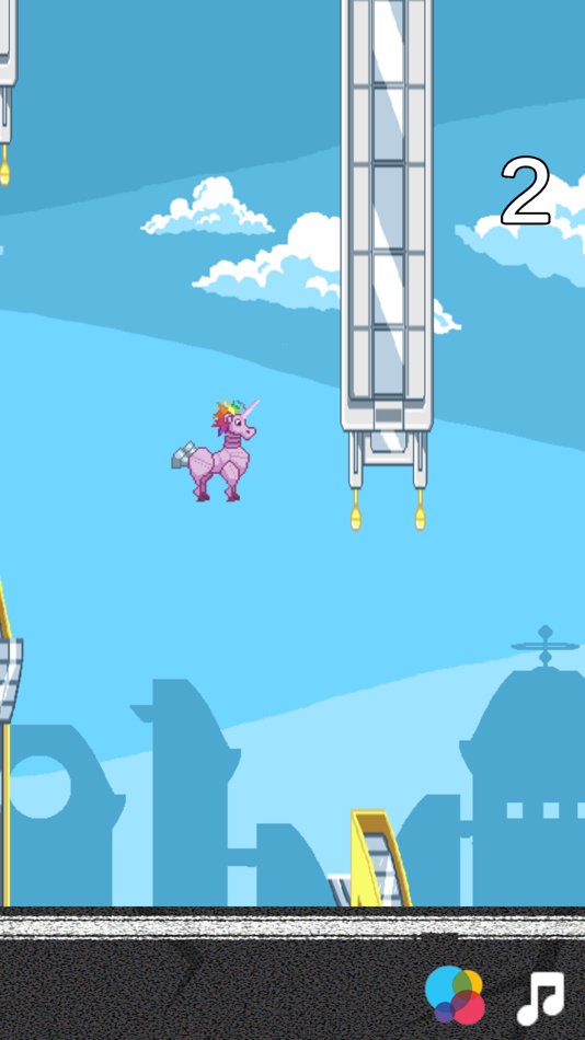 #2. Tappy Unicorn (iOS) 由: Marco Behnke