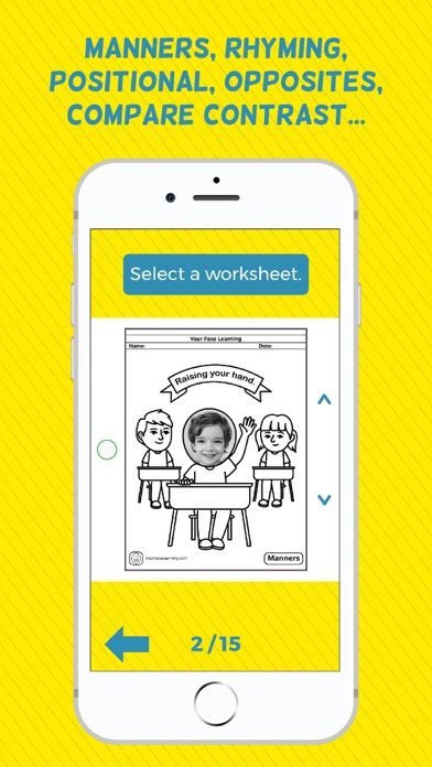 Your Face Learning iPhone screenshot 7 - Education app
