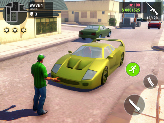 The Grand Rampage. Mad Heists iPad screenshot