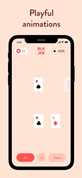 Game screenshot BLKJCK · Casual Blackjack hack