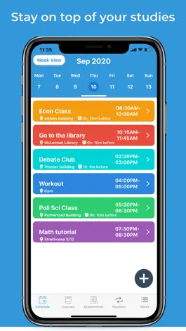 Game screenshot UniPlan: Student Planner mod apk