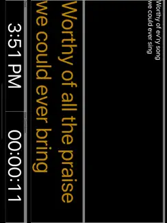 ProPresenter Stage iPad image 1