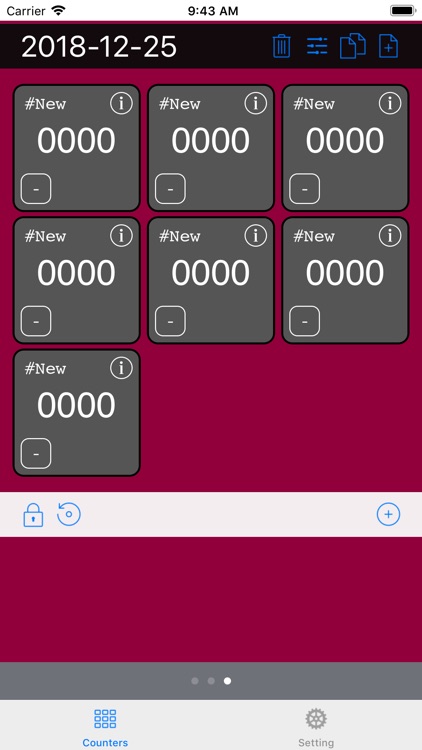 Tap Tap Counter : MultiCounter