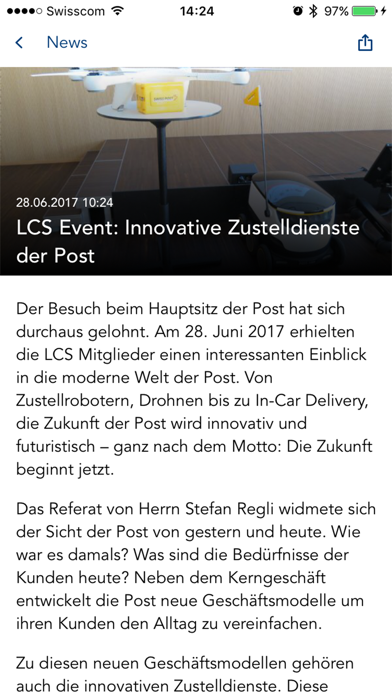 LCS Logistikleiterclub Schweiz Screenshot
