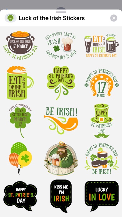 Luck of the Irish Stickers screenshot 2