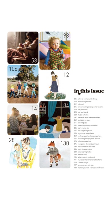The Natural Parent Magazine Screenshot