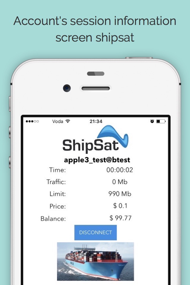 ShipSat Login screenshot 2