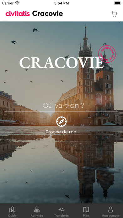 Screenshot #1 pour Guide Cracovie Civitatis.com