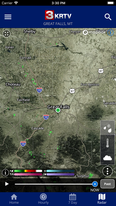 KRTV Great Falls Weather Screenshot