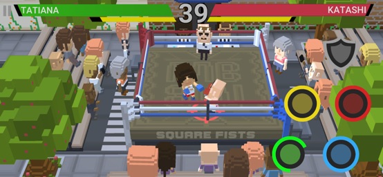 Screenshot of Square Fists - Boxing