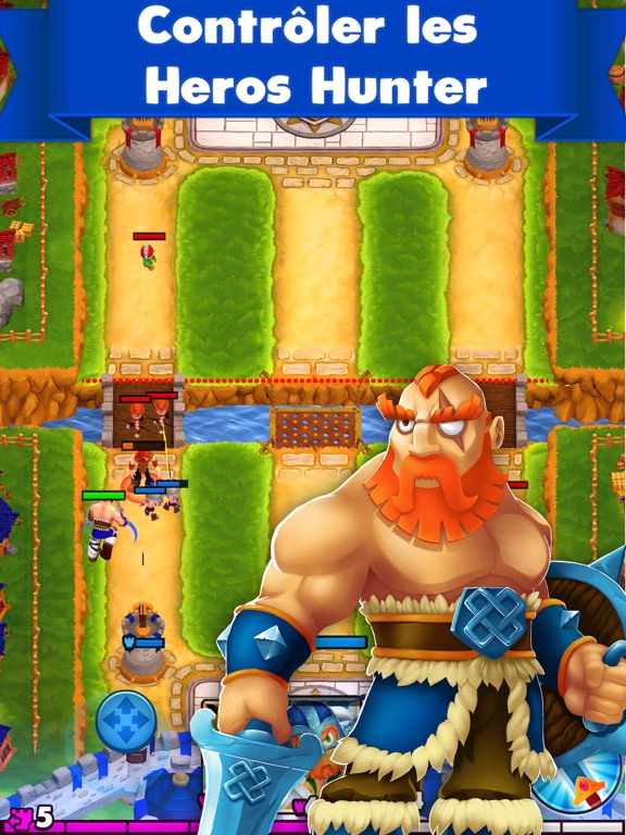 Screenshot #5 pour Hunters War: MOBA Royale