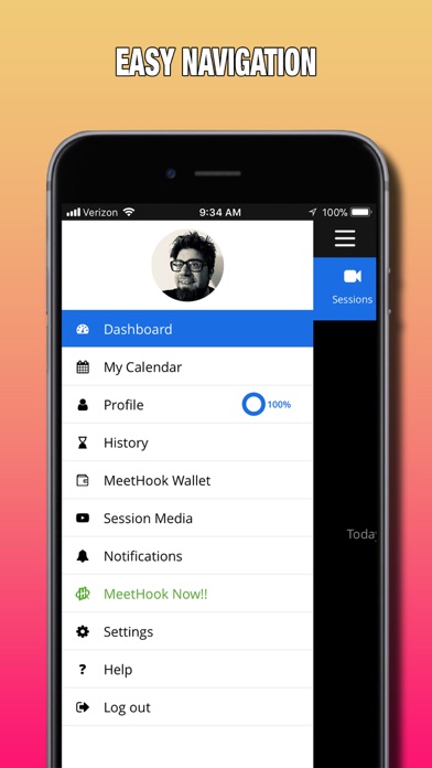 MeetHook iPhone screenshot 5 - Entertainment app