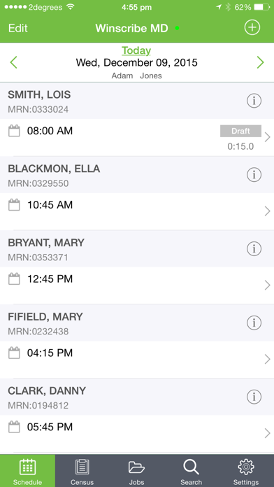 Winscribe MD Screenshot