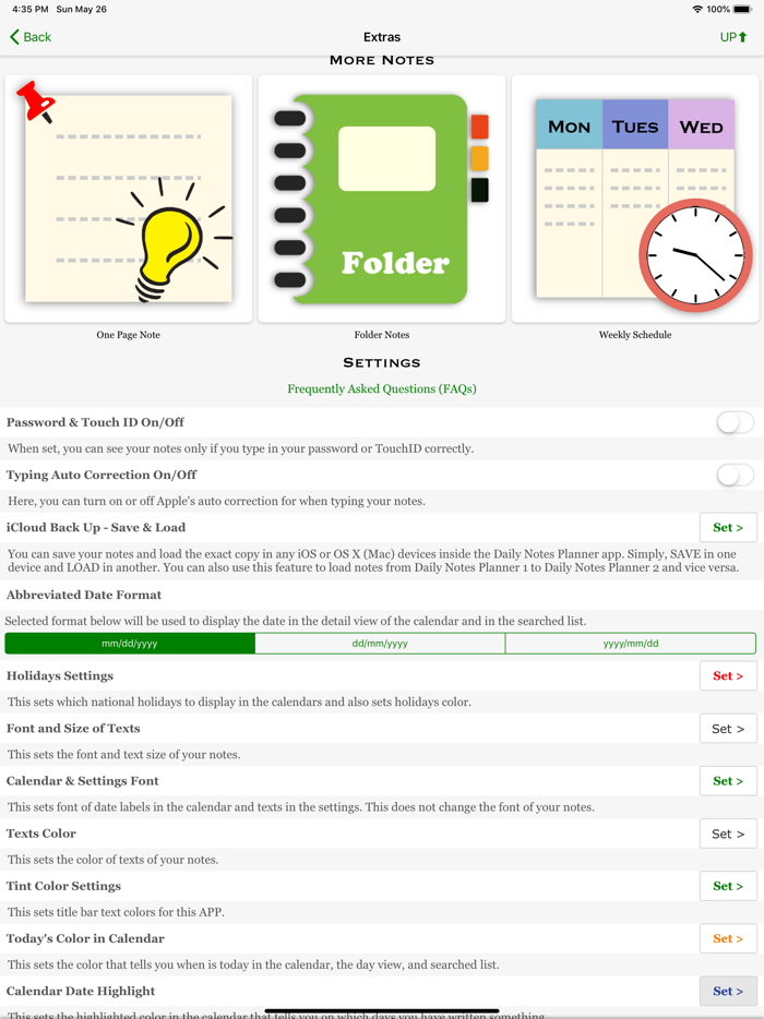 Daily Notes Planner 2