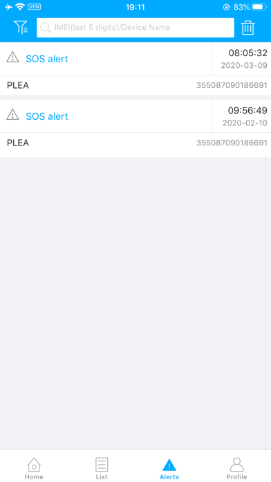 PLEA Locator Screenshot