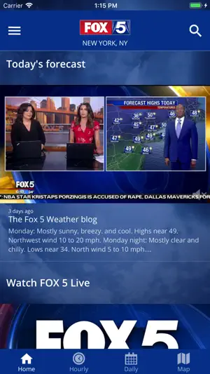 FOX 5 New York: Weather screenshot 2