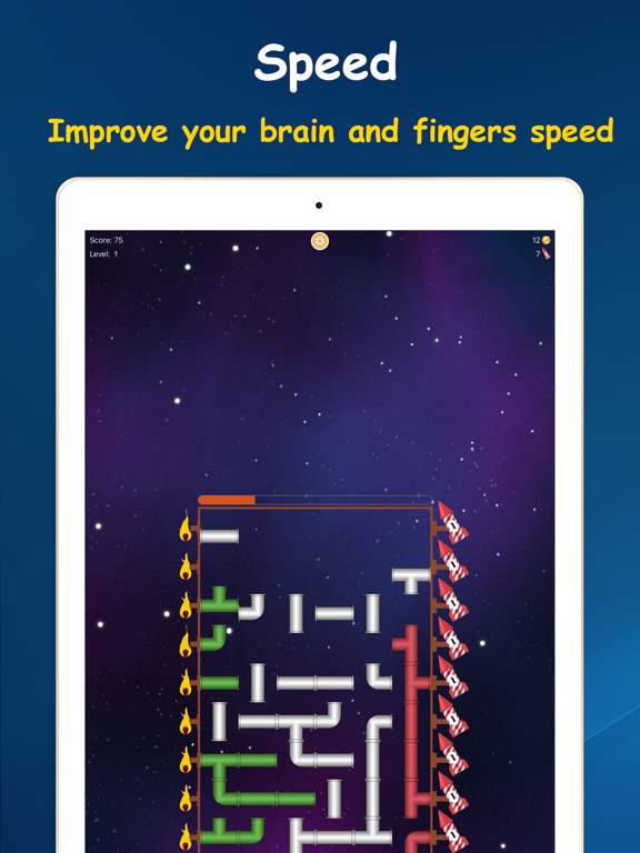 Rocket Mania Frenzy iPad screenshot