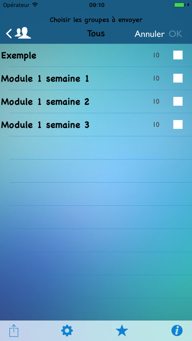 Screenshot #1 pour Mots Turbo Parent/Enseignant