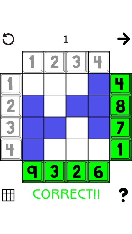 Kakurasu (5x5 - 10x10 Grids)
